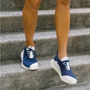 Lane Eight Trainers AD 1 suede navy women’s size 8.5 workout sneakers shoes